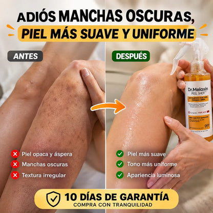 DR MELAXIN — Spray Exfoliante para una Piel Más Suave y Uniforme
