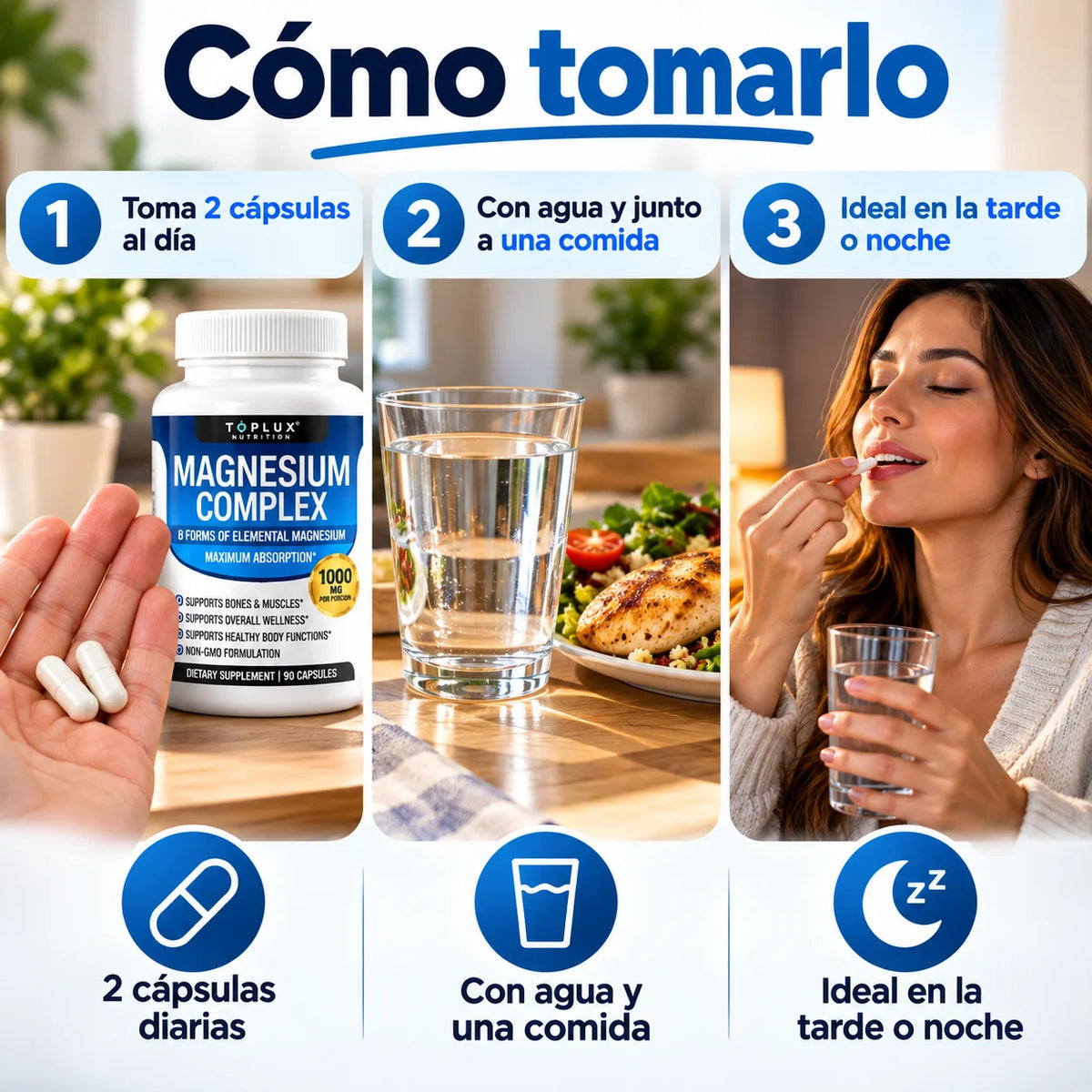 Magnesium Complex — Más apoyo para tu descanso, músculos y energía diaria